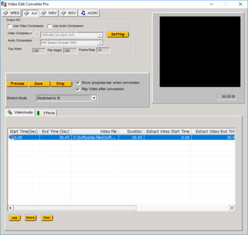 Video Edit Converter Pro screenshot 2