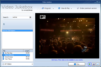 Video Jukebox screenshot