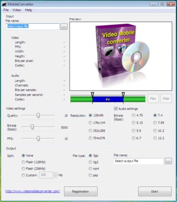 Video Mobile Converter screenshot