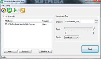 Video MP3 Extractor Pro screenshot
