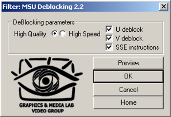Video MSU Deblocking VirtualDub plugin screenshot 3