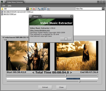 Video Music Extractor screenshot