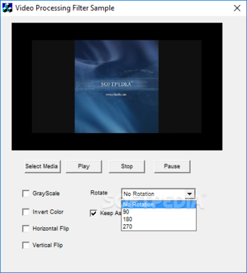 Video Processing Directshow Filter screenshot 2