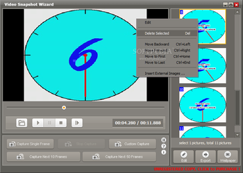 Video Snapshot Wizard screenshot