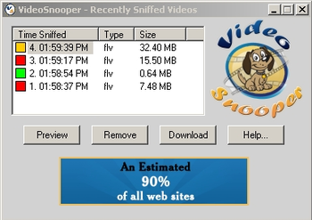 Video Snooper screenshot