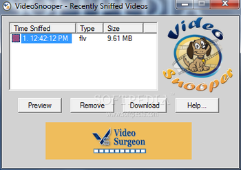 Video Snooper screenshot