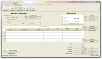 Video Store Software screenshot 5