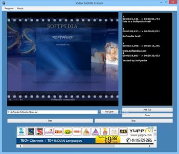 Video Subtitle Creator screenshot