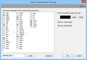 Video Thumbnailer screenshot