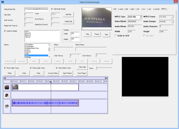 Video Timeline SDK ActiveX Control screenshot