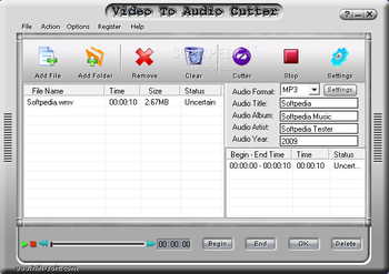 Video To Audio Cutter screenshot