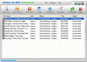 Video To AVI Converter screenshot