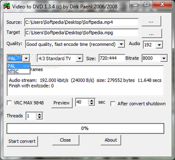 Video to DVD screenshot 3