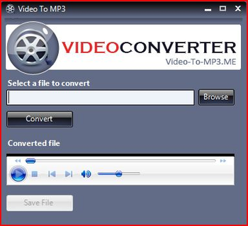 Video to MP3 screenshot