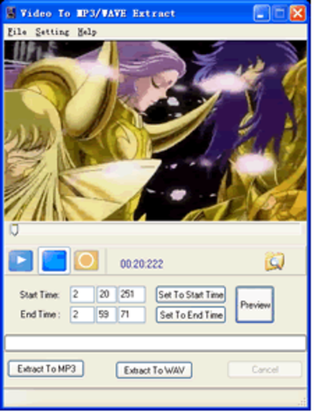 Video To MP3/WAVE Extract screenshot 3