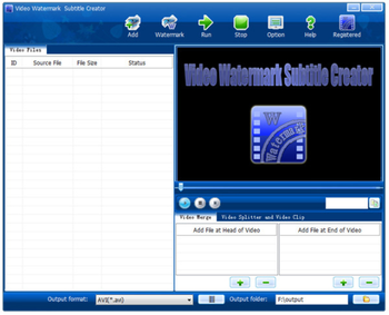 Video Watermark Subtitle Creator Standard Edition screenshot