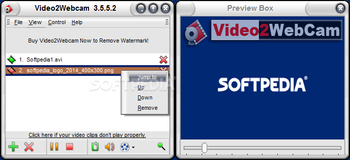 Video2Webcam screenshot