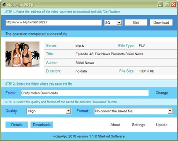 Video4pc 2010 screenshot
