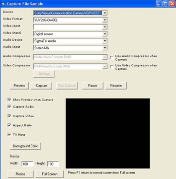 VideoCap ActiveX Control screenshot 5