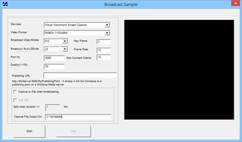 VideoCap Live ActiveX Control screenshot 3