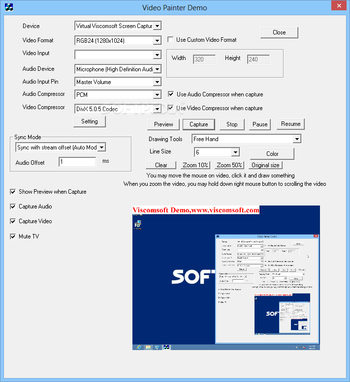 VideoCap Pro Video Capture ActiveX SDK screenshot 3