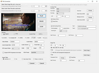 VideoEdit Gold ActiveX Control screenshot