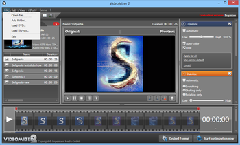 Videomizer screenshot 2