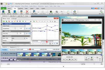 VideoPad Free Video Editor and Movie Maker screenshot 5