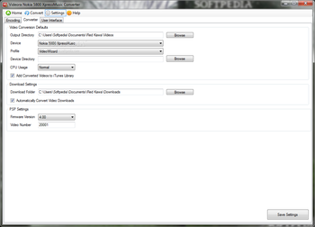 Videora Nokia 5800 XpressMusic Converter screenshot 4