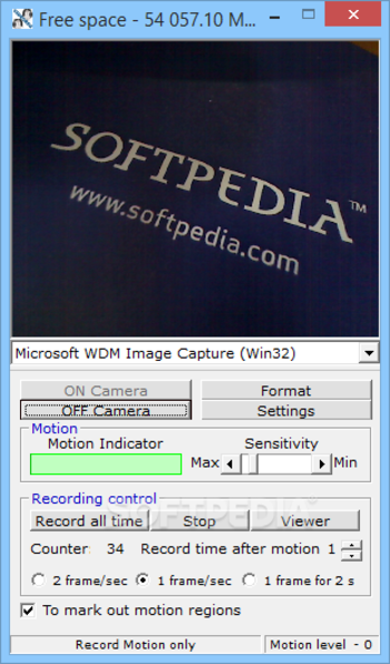 VIDEOREG screenshot