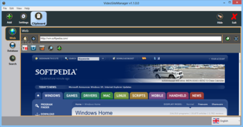 VideoSiteManager Portable screenshot