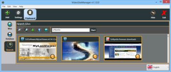 VideoSiteManager Portable screenshot 4
