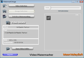 VideoWatermarker screenshot