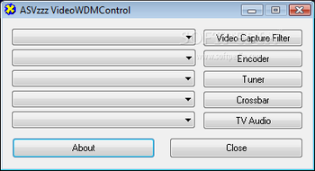 VideoWDMControl screenshot