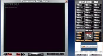 Videowebgate Sport Center screenshot