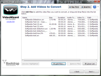 VideoWizard screenshot 2