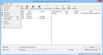 VideoZipper Video Converter screenshot 2