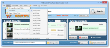 VideoZonk Youtube Downloader screenshot 2