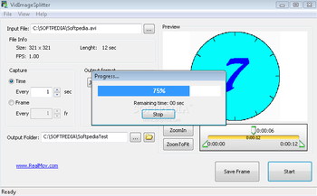 VidImageSplitter screenshot 2
