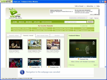 Vidpk screenshot