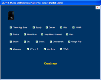 VIDYPSMusic screenshot
