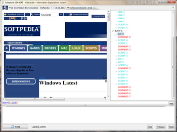 Vietspider Web Data Extractor  screenshot 4
