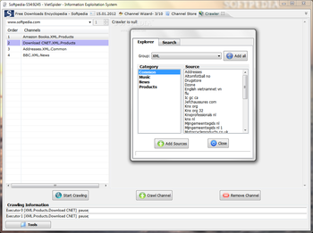 Vietspider Web Data Extractor  screenshot 6