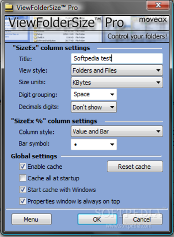 View Folder Size Pro screenshot