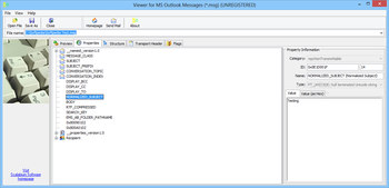 Viewer for MS Outlook Messages screenshot 2