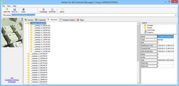 Viewer for MS Outlook Messages screenshot 3