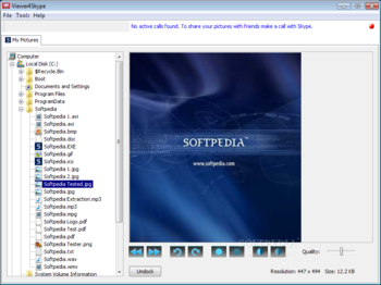 Viewer4Skype screenshot