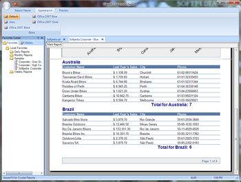 ViewerFX for Crystal Reports screenshot 2