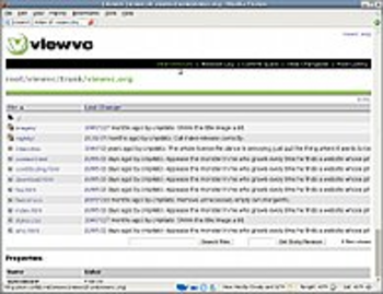 ViewVC screenshot