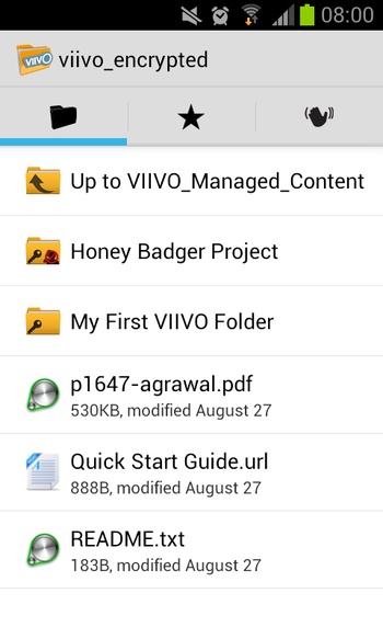 Viivo screenshot